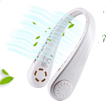 Portable Bladeless Hanging Rechargeable Neck Fan